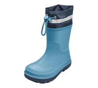 PLAYSHOES Stivale di gomma marino / azzurro / grigio Bambini PLAYSHOES 31 marino / azzurro / grigio