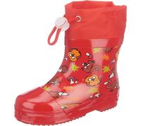PLAYSHOES Stivale di gomma marrone / giallo oro / verde chiaro / arancione / rosso Bambini PLAYSHOES 27 marrone / giallo oro / verde chiaro / arancione / rosso