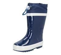 PLAYSHOES Stivale di gomma navy / bianco Bambini PLAYSHOES 32,5