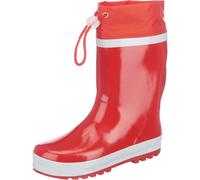 PLAYSHOES Stivale di gomma rosso / bianco Bambini PLAYSHOES 24,5