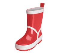 PLAYSHOES Stivale di gomma rosso / bianco Bambini PLAYSHOES 28,5