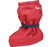 Playshoes Stivali da Pioggia con Fodera in Pile Unisex - Bambini e ragazzi, Rosso, Medium
