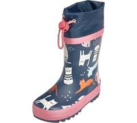 Playshoes Stivali da pioggia unisex per bambini, Gatti Allover, 33 EU