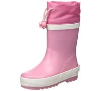 Playshoes Stivali Di Gomma Con Coulisse, Stivali Di Gomma Con Coulisse Unisex - Bambini e ragazzi, Rosa, 32 EU