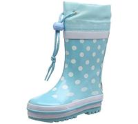 Playshoes Stivali di Gomma Unisex - Bambini e ragazzi, Turchese (Punti Turchesi), 28/29 EU