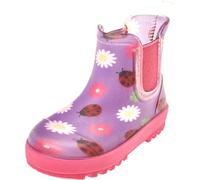 Playshoes Stivali di gomma unisex per bambini, colore lilla, 19 EU
