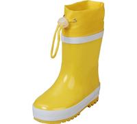 Playshoes Stivali Imbottiti In Gomma, Unisex - Bambini e ragazzi, Giallo, 26/27 EU