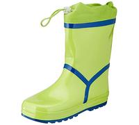 PLAYSHOES Stivale di gomma blu scuro / verde, Taglia 22