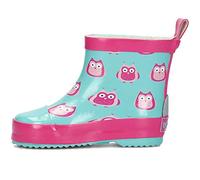Playshoes Stivali In Gomma A Semialbero, Stivali In Gomma A Semialbero Unisex - Bambini e ragazzi, Gufi, 20 EU