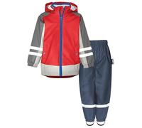 Playshoes Tuta antipioggia unisex per bambini, foderata, set da 2 pezzi