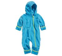 Playshoes Tuta in pile, Tuta Unisex - Bambini e ragazzi, blu acqua, 80