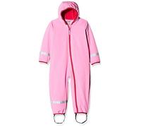 Playshoes Tuta intera Softshell foderata in pile, Tuta da esterno Unisex - Bambini e ragazzi, rosa, 80