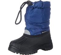 Playshoes Winter-Bootie/Stivaletto Invernale, Stivali Da Neve Unisex - Bambini e ragazzi, Blu Marino, 26/27 EU