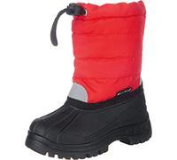 Playshoes Winter-Bootie/Stivaletto Invernale, Stivali Da Neve Unisex - Bambini e ragazzi, Rosso, 24/25 EU