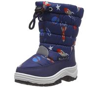 Playshoes Winter-bootie, Stivali da Neve Unisex - Bambini e ragazzi, Spazio, 30/31 EU