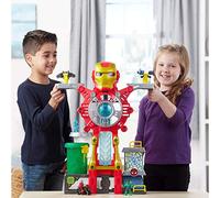 Playskool Heroes E0394 Sha Iron Man Sede centrale, Hulk, Figura prescolare, Kkk