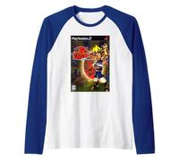 PlayStation 2 Jak and Daxter Cover Art Video Game Maglia con Maniche Raglan