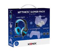 PlayStation 4 KONIX Mythics Azzurro/Nero