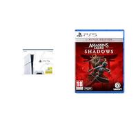 Playstation 5 Console Edizione Standard Slim & Assassin's Creed Shadows Limited Edition (Esclusivo to Amazon.it)