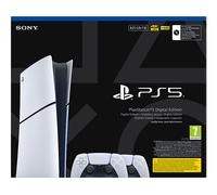 PLAYSTATION 5 Digital Edition Slim, a colori, Bianco/Nero, Bianco, nero