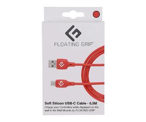 PlayStation 5 FLOATING GRIP FG-460 USBC Cable Rosso