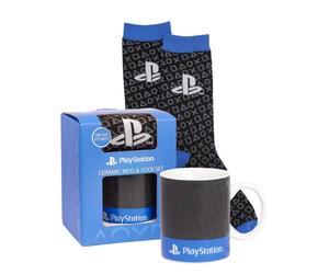 Playstation Bambini Logo Set Tazza e Calzino (NS6658)