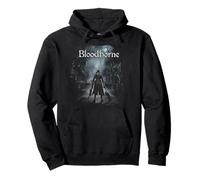 Playstation Bloodborne The Hunter Standing Eerie Stone Road Felpa con Cappuccio