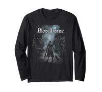 Playstation Bloodborne The Hunter Standing Eerie Stone Road Maglia a Manica