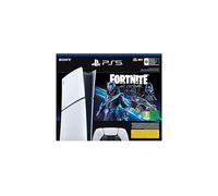 PS5 Console 1TB Digital Slim White Cobalt Star Fortnite Bundle ITA