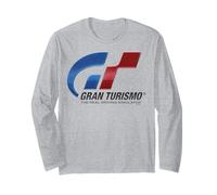 Playstation Gran Turismo The Real Driving Simulator Logo Maglia a Manica
