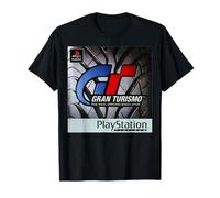 Playstation Gran Turismo The Real Driving Simulator PS1 Art Maglietta