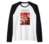 Playstation Horizon Forbidden West Aloy And Slitherfang Maglia con Maniche Raglan