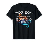 Playstation Horizon Forbidden West Burning Shores Waves Maglietta