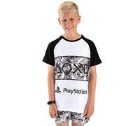 Playstation Pigiama Boys Game Camo Pjs Long o Breve opzioni 13-14 Anni