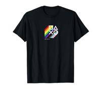 PlayStation Pride LGBTQIA Collection Stacked Chest Logo Maglietta