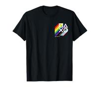 PlayStation Pride LGBTQIA Collection Stacked Pocket Logo Maglietta