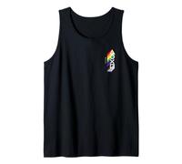 PlayStation Pride LGBTQIA Collection Vertical Pocket Logo Canotta