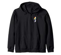 PlayStation Pride LGBTQIA Collection Vertical Pocket Logo Felpa con Cappuccio
