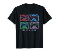 Playstation Since 1994 Sketchbook Doodle Controllers Game Maglietta