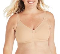 Playtex Women's 18 Hour Smoothing Minimizer Wirefree Bra US4697, Nude, 363D