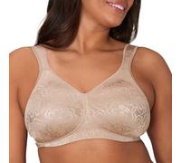 Playtex 18-Hour Ultimate Lift Wireless Full-Coverage Bra, Single Or 2-Pack Reggiseno Altamente Coprente, Beige, 5E Donna