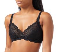 Playtex Flower Elegance Sujetador sin Aros Reggiseno, Nero, 95B Donna