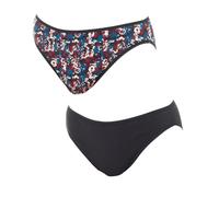 Playtex Pack-2 Mutandine Perfect Comfort in Cotone Elastico P0A8S da Donna, Design Comodo e Adattabile per Donna