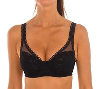 Playtex Reggiseno con Ferretto Criss Cross Riciclato Donna x1, Nero, 38/5F
