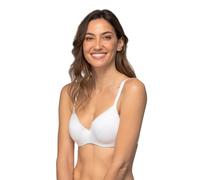 Playtex Reggiseno Con Ferretto Removibile e Coppe Imbottite 24h Soft Absolu Donna x1, Bianco, 36/4C