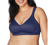 Reggiseno Playtex, da Donna, per Comfort e Sostegno assoluto, Senza Ferretto (18 Ore) Blue Velvet 38 B