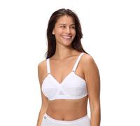 Playtex Reggiseno Senza ferretto Criss Cross Classico Donna x1, Bianco, 38/5C