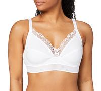 Playtex Reggiseno Senza ferretto Feel Good Support in Cotone Bio Donna x1, Bianco, 38/5C