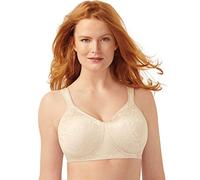 Reggiseno Playtex, da donna, per comfort e sostegno assoluto, senza ferretto (18 ore) Pearl 42 D