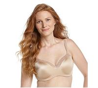 PLAYTEX Secrets Coverage Underwire, Balconette T-Shirt Bra for Full Figures Reggiseno, Nude, 5C Donna